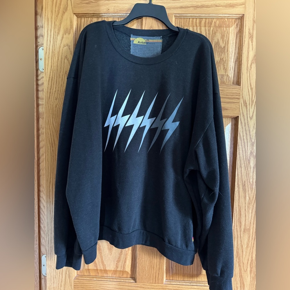 Aviator Nation Bolt Crew Sweatshirt